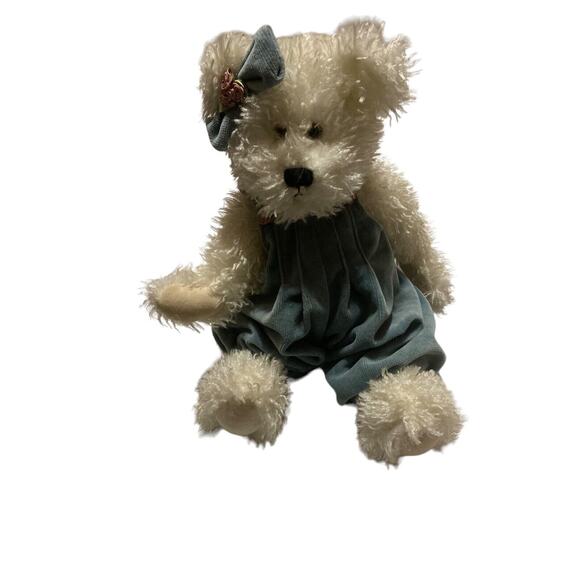 Boyds Bears Collection Winnie W/ Blue Romper ~ No Tag - Picture 1 of 7